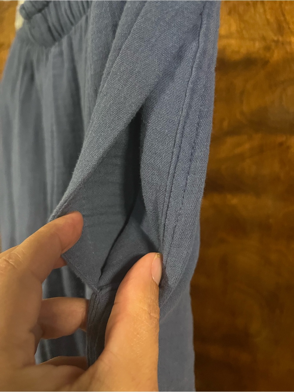 ☀️ 2/$20 Coldwater Creek light as air gauze pull-on pants - Picture 7 of 9